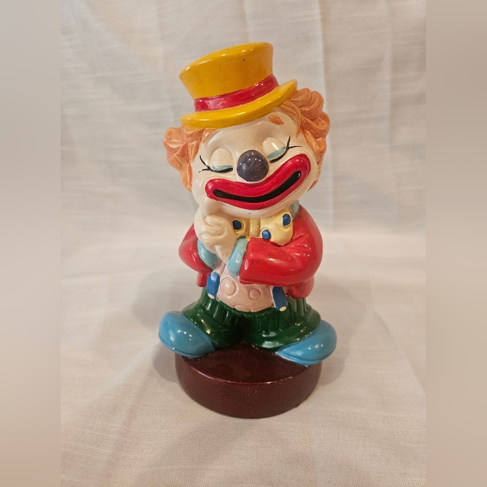 Del Monte Advertising Promo Retro Clown Coin Piggy Bank 1985 Big Top Bonanza